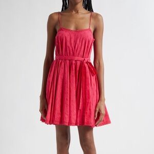 Ulla Popken Vibrant Red Mini Dress